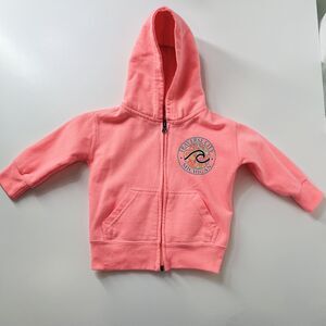 Traverse City Michigan Hoodie Baby 18 Mo Hoodie Orange Pink Full Zip Cotton Baby